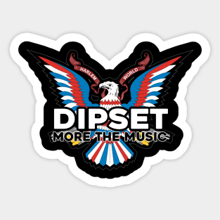 DIPSET (DIPOLOMATS) 2 T-SHIRT T-Shirt Sticker